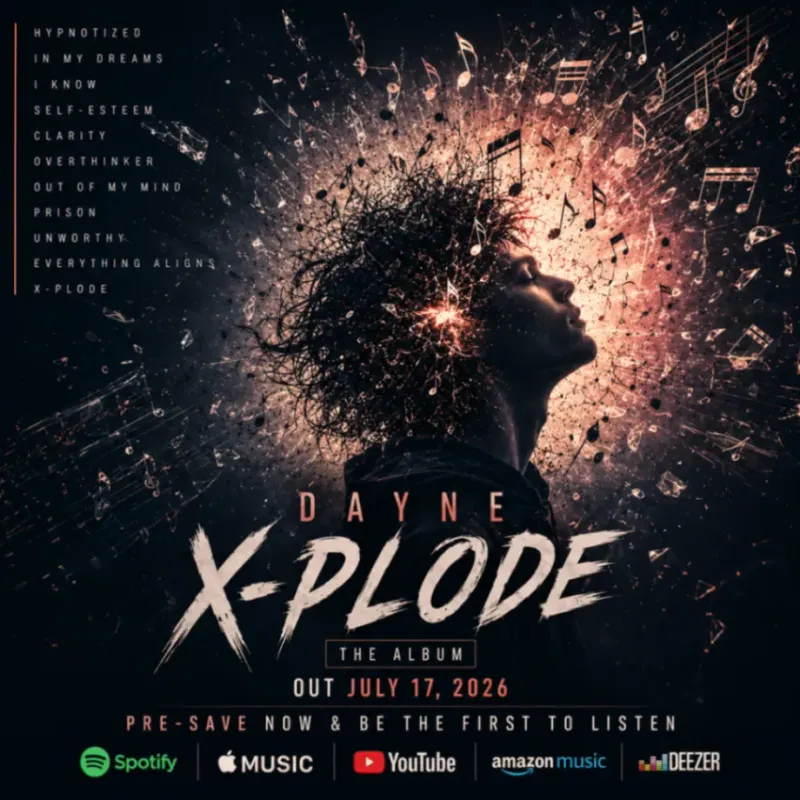 X-Plode (Album) by DAYNE – cover art