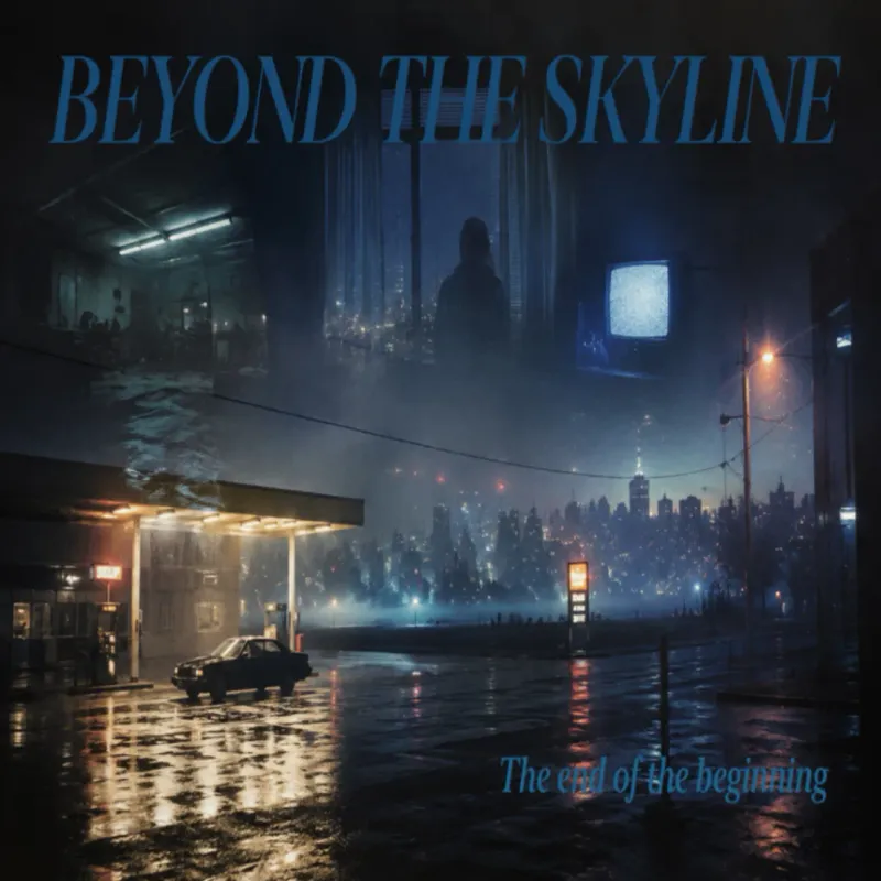The end of the beginning by Beyond the skyline – cover art